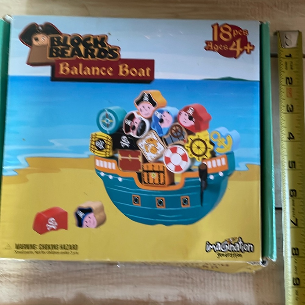 Block Beards Balance Boat